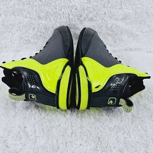 AND1 36159635 Basketball Shoes Size 6 Youth Black Yellow High Top Lace up - Picture 4 of 9